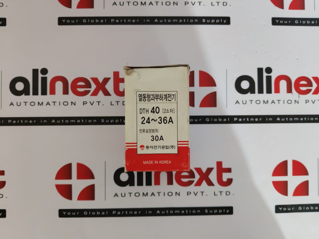 Dong-A DTH-40 thermal overload relay Brand New | Original | Unused