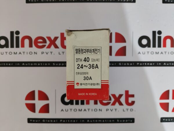 Dong-A DTH-40 thermal overload relay Brand New | Original | Unused