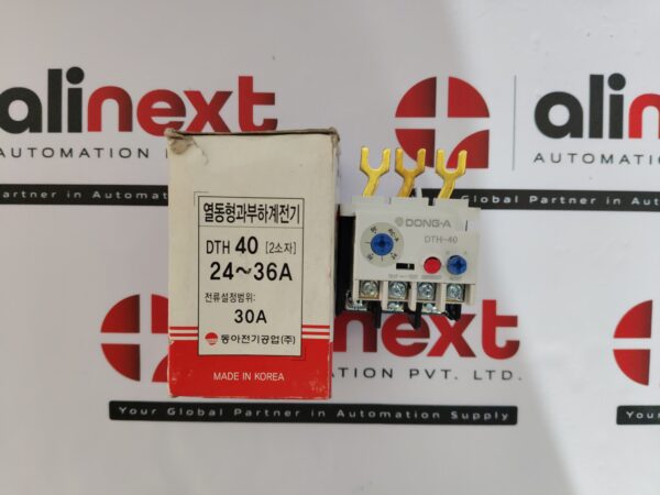 Dong-A DTH-40 thermal overload relay Brand New | Original | Unused