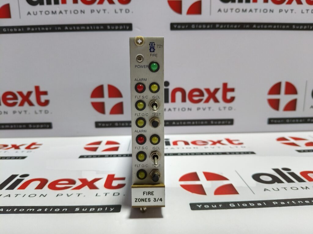 Electronic Devices ED721 fire zones pcb