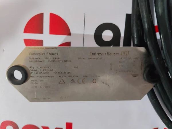 Endress+Hauser Waterpilot FMX21 hydrostatic level transmitter