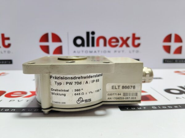 FSG PW 70d/A/IP 65 Precision Rotary Potentiometer