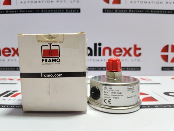Framo 86132 Guage Pressure Type D712 Range 0/400 bar/psi
