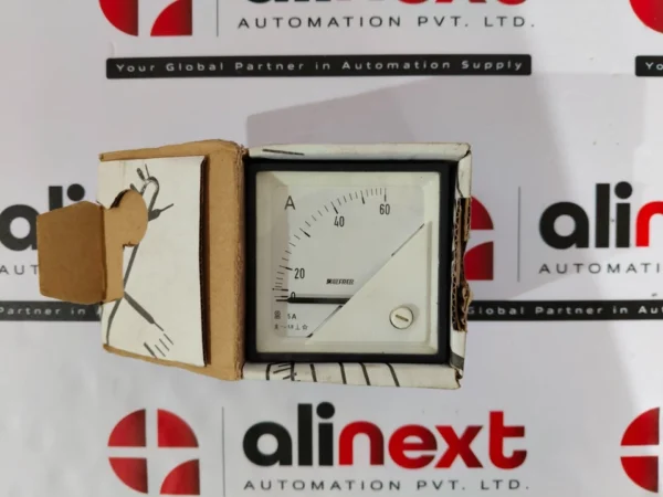 Frer F72EAX060X05 analog AC ammeter 0 to 60 A