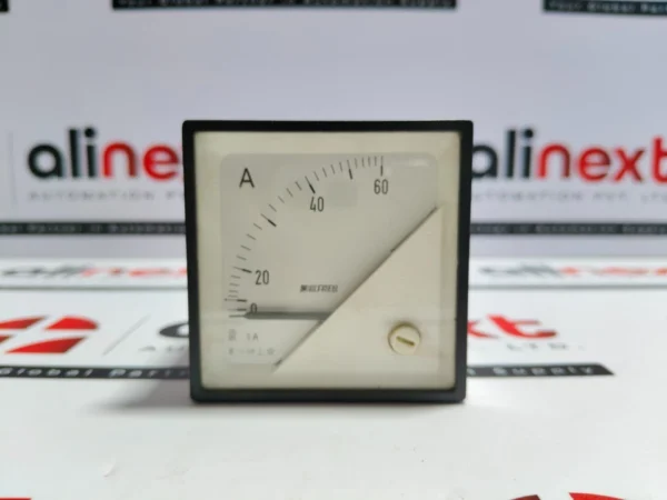 Frer F72EAX060X05 analog AC ammeter 0 to 60 A