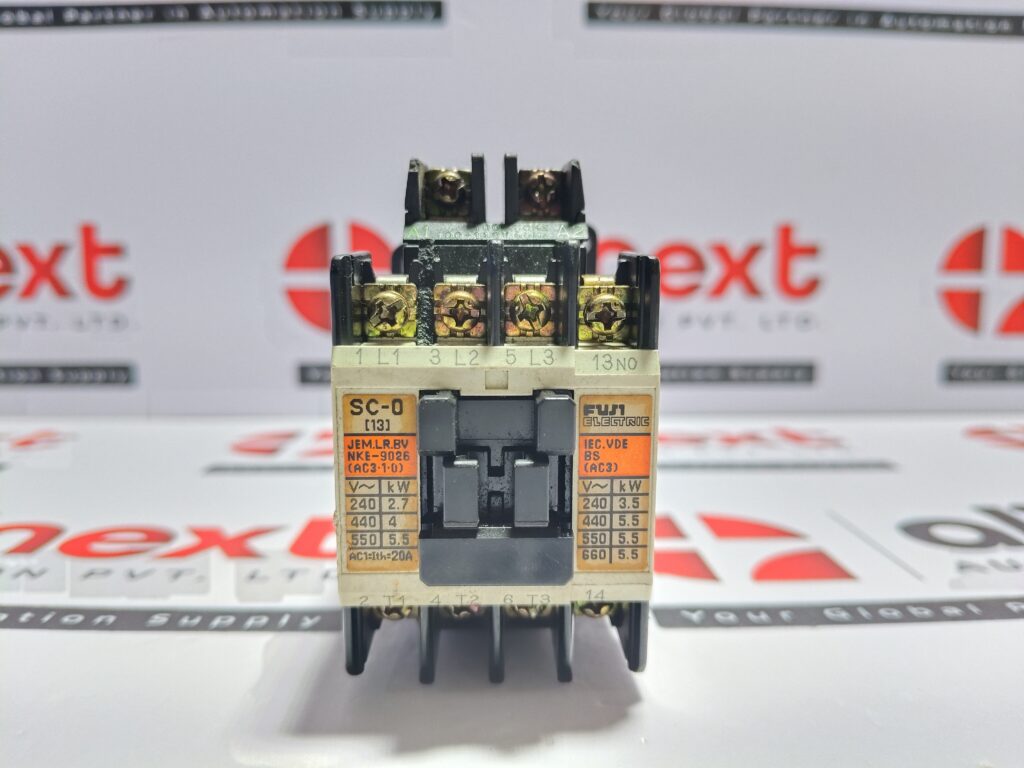 Fuji Electric SC-0 magnetic contactor 4NC0F0 13A|660V