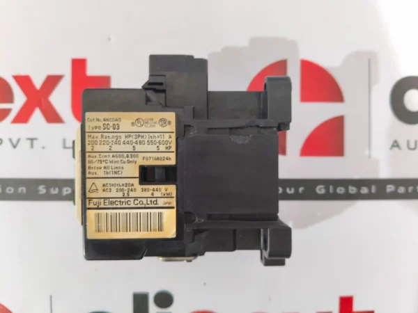 Fuji Electric SC-03(11) Contactor 4NC0A0 Coil 110V