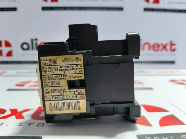 Fuji Electric SC-03(11) Contactor 4NC0A0 Coil 110V