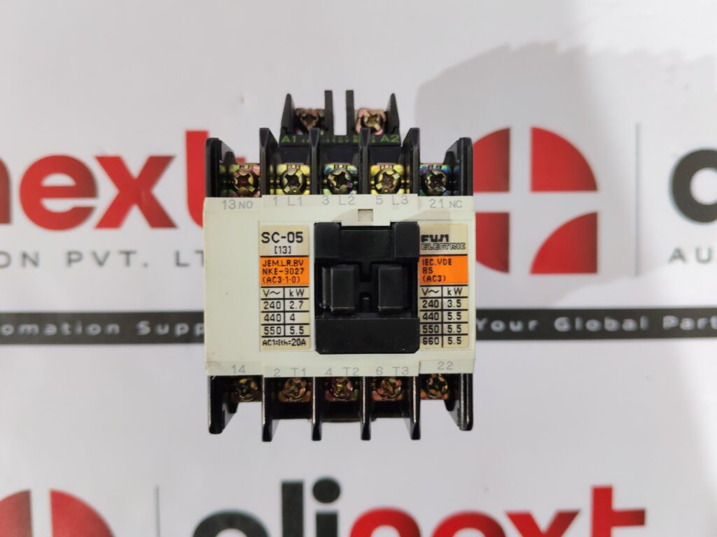 Fuji Electric SC-05 AC operated magnetic contactor USED | Tested | Working