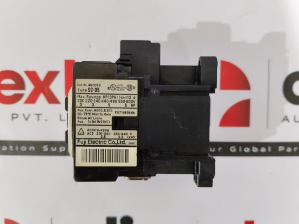 Fuji Electric SC-05 AC operated magnetic contactor USED | Tested | Working