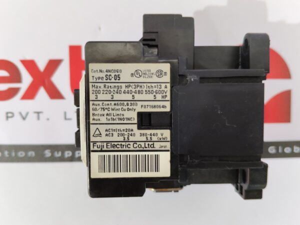 Fuji Electric SC-05 AC operated magnetic contactor USED | Tested | Working