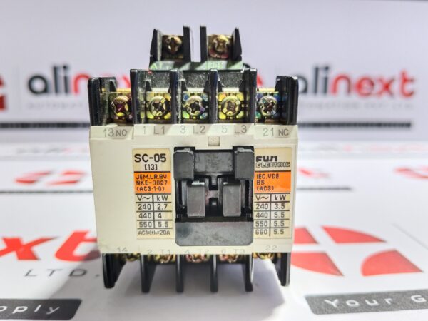 Fuji Electric SC-05 AC operated magnetic contactor USED | Tested | Working