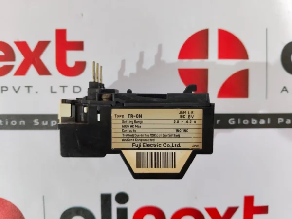 Fuji Electric TR-0N thermal overload relay 2.8 to 4.2 A Used | Tested | Working