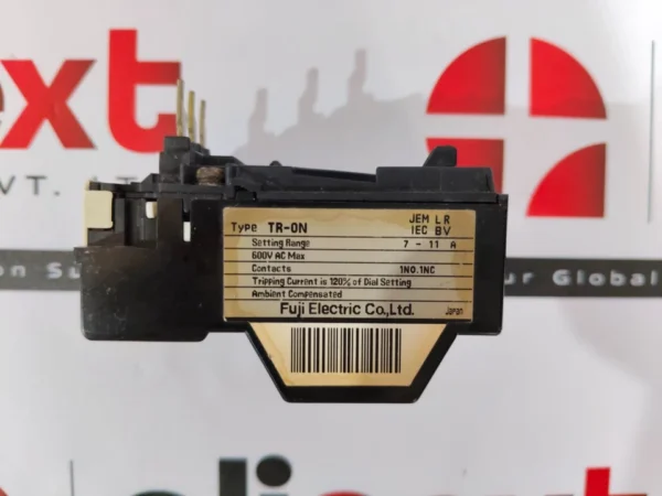Fuji Electric Type TR-0N thermal overload relay 7-11 A Used | Tested | Working