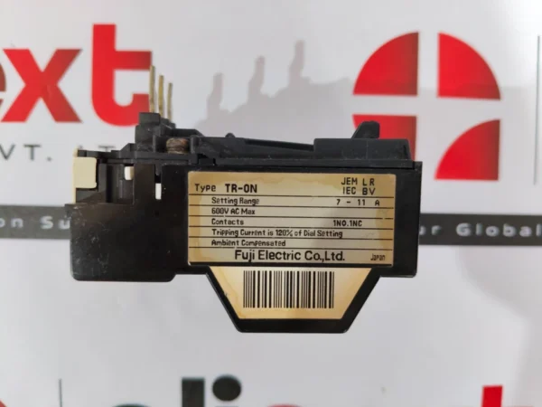 Fuji Electric Type TR-0N thermal overload relay 7-11 A Used | Tested | Working
