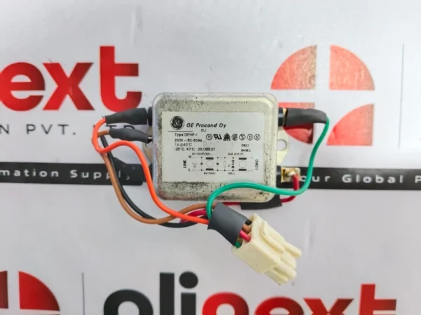 GE Procond Type DFHF-1 EMI/RFI power line filter 250V AC at 50-60Hz