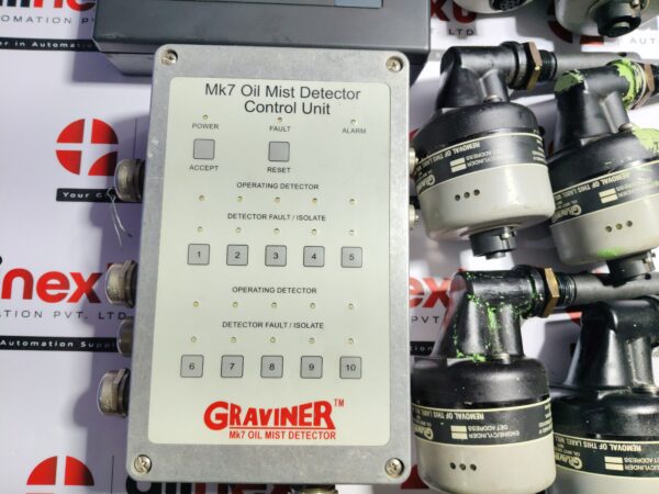 Complete set of Graviner MK7 Oil Mist Detector 53836-K269 Control Unit