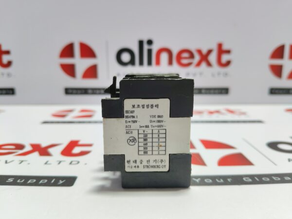 Hyundai HAB22 auxiliary contact block 750V AC|16A