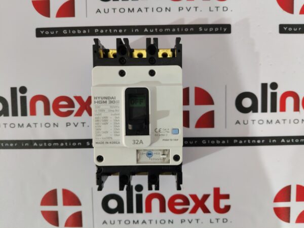 Hyundai HGM 30S Molded Case Circuit Breaker USED | Tested | Working