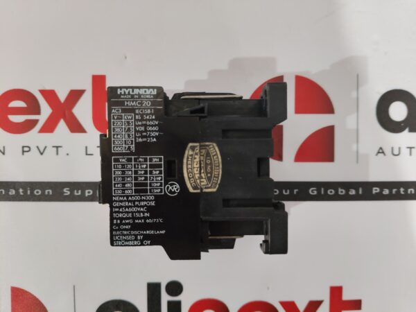 Hyundai HMC20 W10 magnetic contactor USED | Tested | Working
