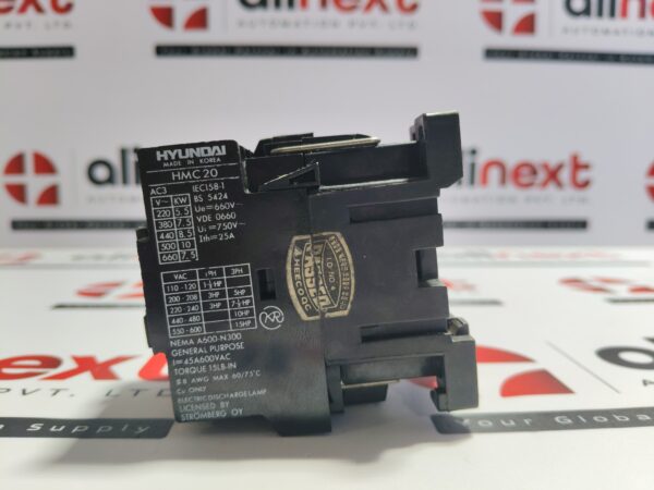 Hyundai HMC20 W10 magnetic contactor USED | Tested | Working