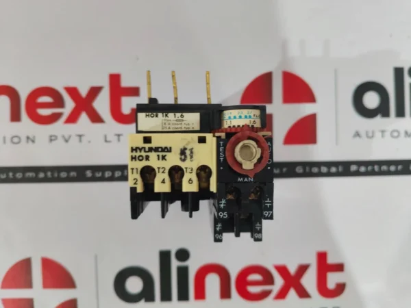 Hyundai HOR 1K 1.6 thermal overload relay Used | Tested | Working