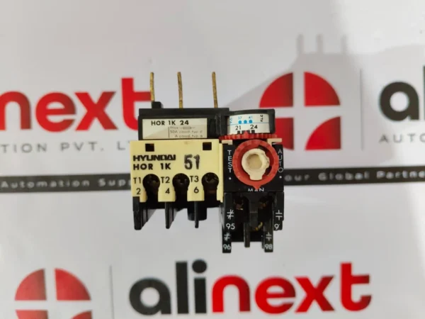 Hyundai HOR 1K-24 thermal overload relay Used | Tested | Working