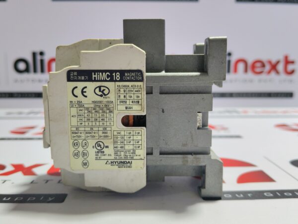 Hyundai HIMC 18 magnetic contactor USED | Tested | Working