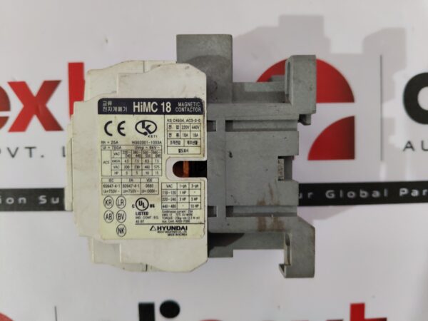 Hyundai HiMC 18 magnetic contactor USED | Tested | Working