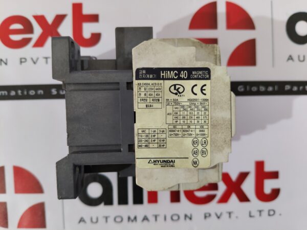 Hyundai HiMC 40 magnetic contactor USED | Tested | Working
