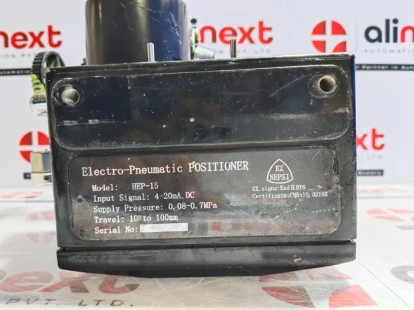 Inext Model HEP-15 Electro-Pneumatic Positioner