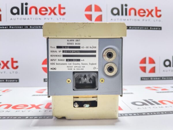 KDG Instruments Series 8430 Alarm Unit 881289/1D