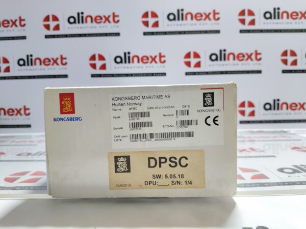 Kongsberg Dual Process Segment Controller Module 8100183 Revision: C ECN-CO02758