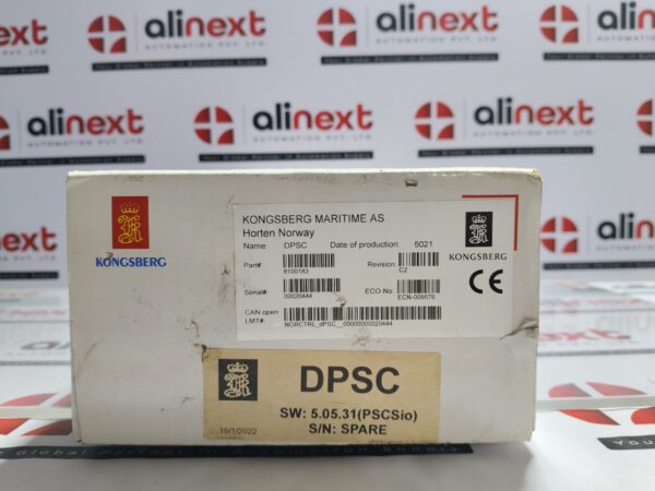 Kongsberg Dual Process Segment Controller Module 8100183 Revision: C2 ECN-009576