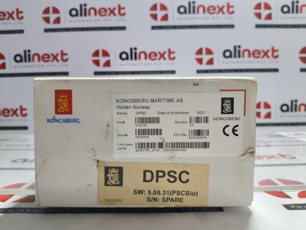 Kongsberg Dual Process Segment Controller Module 8100183 Revision: C2 ECN-009576