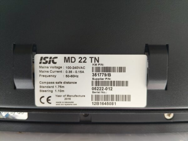 Kongsberg ISIC MD 22 MK3 (WVA) marine display monitor