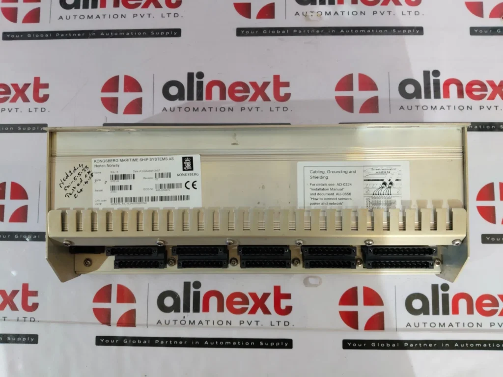 Kongsberg RAI-16 Remote Analog Input Module 8100148 Rev.E2 AUE-CO00612