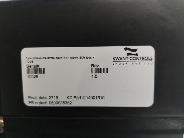 Kwant Controls 14001510 Receiver-Transmitter | USED | Tested | Working