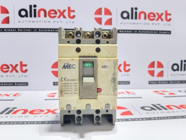 LS Electric Meta-MEC ABS 33b molded case circuit breaker 5A|500VAC