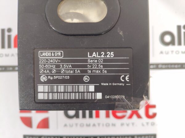 Landis & Gyr LAL2.25 universal oil burner control unit| USED | Tested | Working
