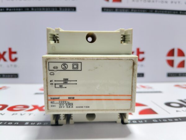 Legrand 04232 transformer T 35/B 24V|50/60Hz