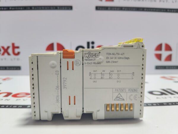 Lot of 3x Wago 750-421 Chanel Analog Input Module