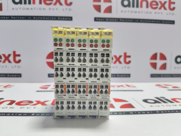 Lot of 3x Wago 750-421 Chanel Analog Input Module