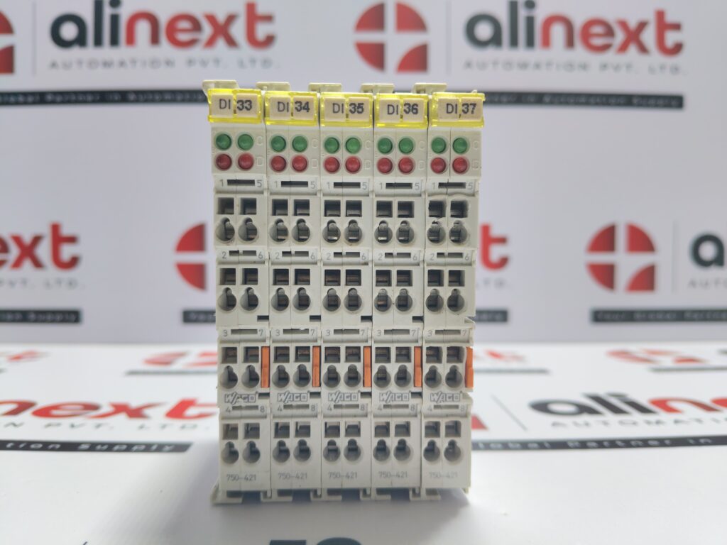 Lot of 3x Wago 750-421 Chanel Analog Input Module