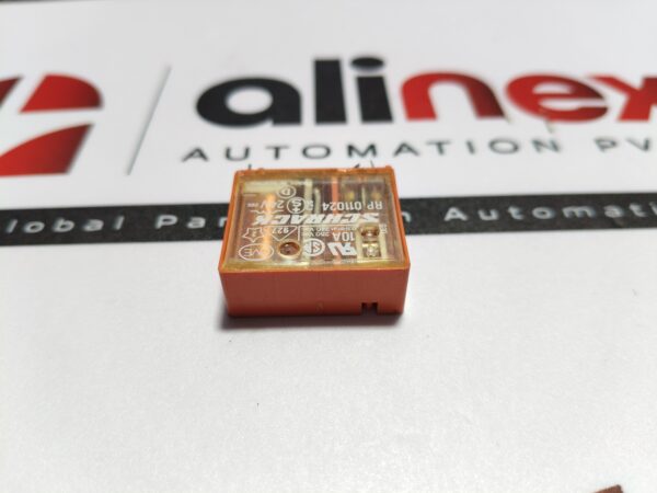 Lot of 6x Schrack RP011024 power relay 24V DC 10A 240VAC