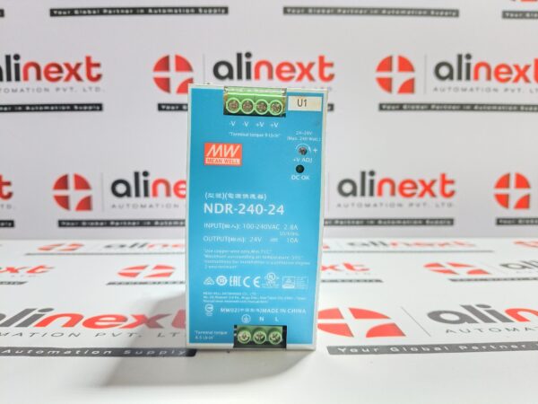 Mean Well NDR-240-24 AC-DC DIN Rail power supply