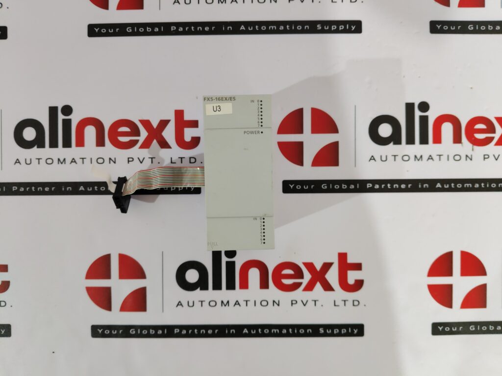 Mitsubishi electric FX5-16EX/ES programmable logic controller | USED | Tested | Workig