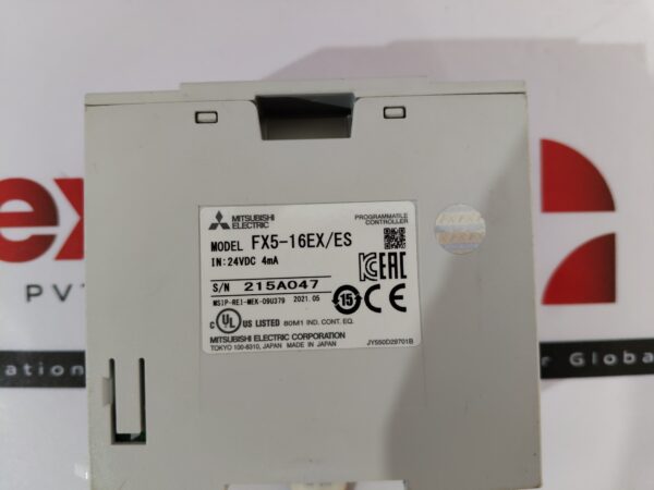 Mitsubishi electric FX5-16EX/ES programmable logic controller | USED | Tested | Workig