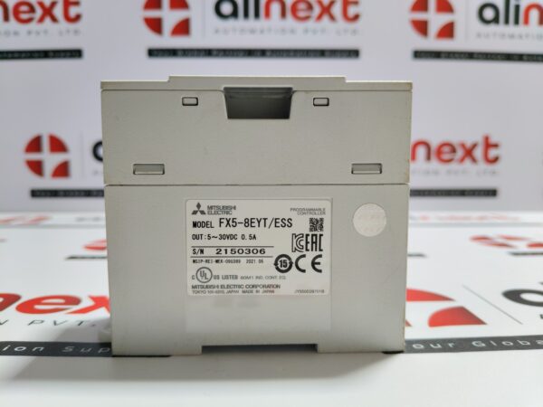 Mitsubishi electric FX5-8EYT/ESS programmable logic controller | USED | Tested | Worki
