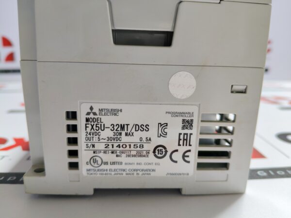 Mitsubishi electric FX5U-32MT/DSS programmable logic controller| USED | Tested |